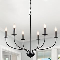 Lwytjo black chandelier for sale  Delivered anywhere in USA 