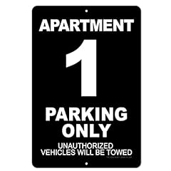 Apartment number parking for sale  Delivered anywhere in USA 