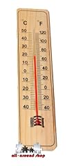 Thermometer holz nostalgie gebraucht kaufen  Wird an jeden Ort in Deutschland