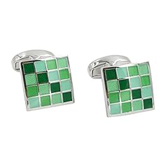 Coral green cufflinks for sale  Delivered anywhere in UK