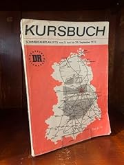 Kursbuch sommerfahrplan 1973 gebraucht kaufen  Wird an jeden Ort in Deutschland