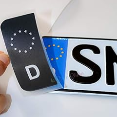 Nummerschild aufkleber zeichen gebraucht kaufen  Wird an jeden Ort in Deutschland