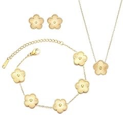 Uooanuo clover neckalce for sale  Delivered anywhere in USA 