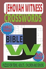 Jehovah witness crossword for sale  Delivered anywhere in UK