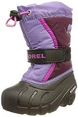 Sorel Unisex Youth Flurry Snow Boots, Purple Dahlia, for sale  Delivered anywhere in UK