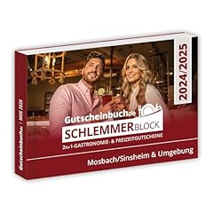 Gutscheinbuch schlemmerblock m gebraucht kaufen  Wird an jeden Ort in Deutschland