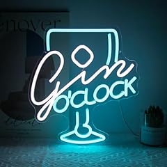 Kullneon gin clock for sale  Delivered anywhere in USA 