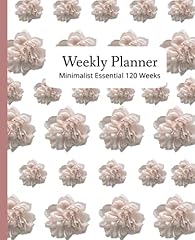 Weekly planner minimalist usato  Spedito ovunque in Italia 