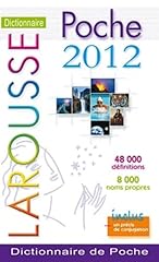 Dictionnaire poche larousse d'occasion  Livré partout en France