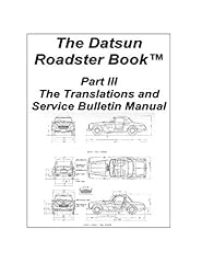 Datsun roadster book for sale  Delivered anywhere in UK
