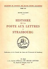 Histoire poste lettres d'occasion  Livré partout en France