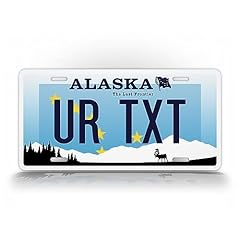 Custom text alaska for sale  Delivered anywhere in USA 