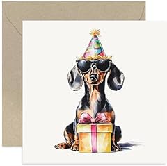 Dachshund birthday cards for sale  Delivered anywhere in UK