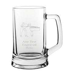 Glass tankard custom for sale  Delivered anywhere in UK
