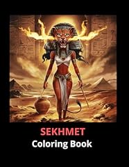Sekhmet egyptian coloring for sale  Delivered anywhere in UK