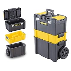 Used, STANLEY Essential Rolling Workshop Toolbox, 3 Tier for sale  Delivered anywhere in UK