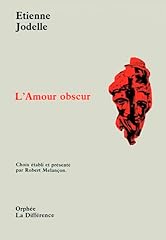 Amour obscur poèmes d'occasion  Livré partout en France