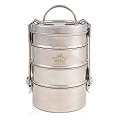 Tier indian tiffin for sale  Delivered anywhere in UK