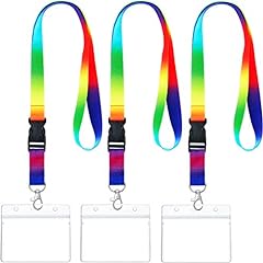 Rainbow lanyard card for sale  Delivered anywhere in UK