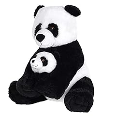 Used, Mommy & Baby Panda Plush Soft Toy Seating Stuffed Teddy for sale  Delivered anywhere in UK