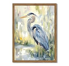Framed blue heron for sale  Delivered anywhere in USA 