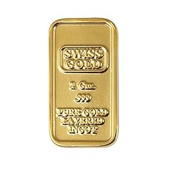 American Coin Treasures 1 Gram Swiss Ingot Tribute for sale  Delivered anywhere in USA 