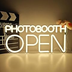 Photobooth open neon for sale  Delivered anywhere in USA 