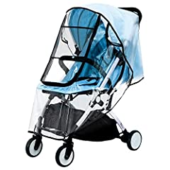 Rain Cover for Pushchair - Universal Pram Weather Shield, used for sale  Delivered anywhere in UK