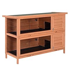 Pawhut rabbit hutch for sale  Delivered anywhere in Ireland