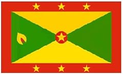 Grenada national flag for sale  Delivered anywhere in UK