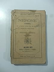 Nerone. commedia cinque usato  Spedito ovunque in Italia 