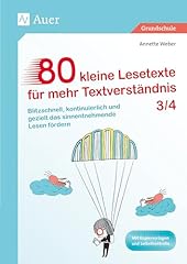 Kleine lesetexte textverständ gebraucht kaufen  Wird an jeden Ort in Deutschland