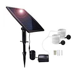 Lancoon Solar Powered Air Pump Kit, 2.5W Solar Panel, for sale  Delivered anywhere in Ireland