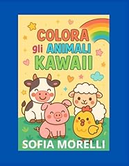 Colora animali kawaii usato  Spedito ovunque in Italia 