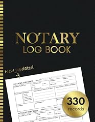 Notary log book for sale  Delivered anywhere in USA 