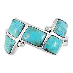 Turquoise ring sterling for sale  Delivered anywhere in USA 