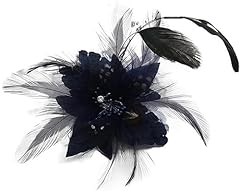 Black beaded feather for sale  Delivered anywhere in UK