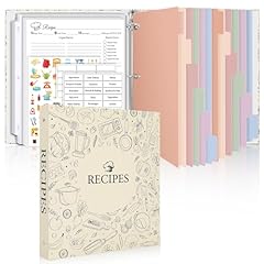 Recipe binder 8.5x11 for sale  Delivered anywhere in USA 