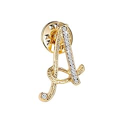 Initial letter brooch for sale  Delivered anywhere in USA 