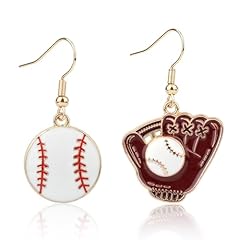 Baseball earrings women for sale  Delivered anywhere in USA 