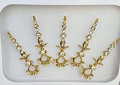 Bbz165 gold bindi for sale  Delivered anywhere in UK
