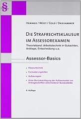 Assessor basics strafrechtskla gebraucht kaufen  Wird an jeden Ort in Deutschland