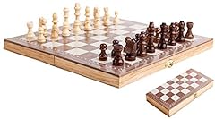 Portable wooden chess for sale  Delivered anywhere in USA 