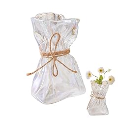 Flower vase transparent for sale  Delivered anywhere in UK