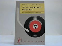 Schallplatten brevier kleines gebraucht kaufen  Wird an jeden Ort in Deutschland