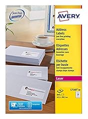 Avery adressetiketten laserdru gebraucht kaufen  Wird an jeden Ort in Deutschland