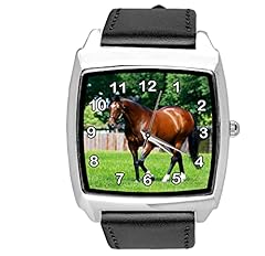 Orologio quadrato pelle usato  Spedito ovunque in Italia 