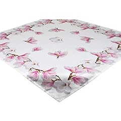 Tischdecke magnolie weiß gebraucht kaufen  Wird an jeden Ort in Deutschland
