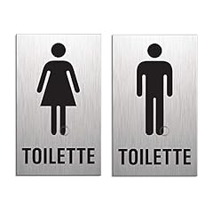 Toilettenschild set toilette gebraucht kaufen  Wird an jeden Ort in Deutschland
