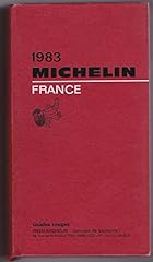 Guide michelin rouge d'occasion  Livré partout en France